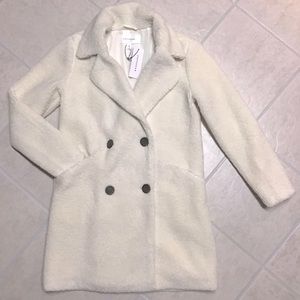 Women’s Popsugar Winter White Overcoat sz. Small